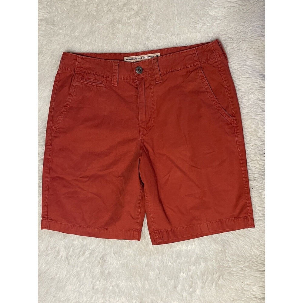 american eagle‎ mens shorts 33 Coral Colored